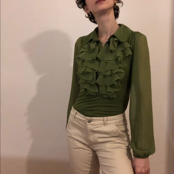 Beige work pants - Picture 3 of 6